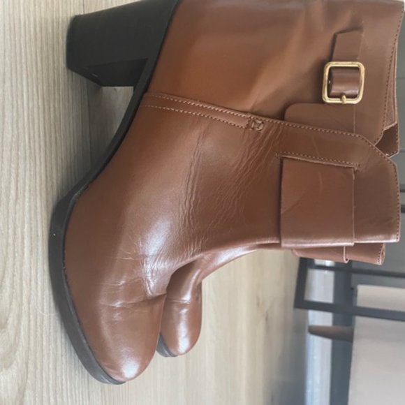 Filippa K Brown Cognac Leather Boots 41 10 - Picture 3 of 6
